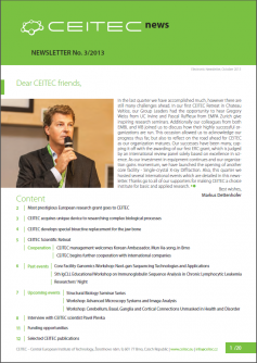 CEITEC Newsletter No. 3/2013