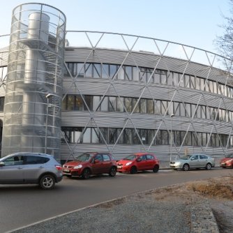 Construction of CEITEC MU buildings in Brno - Bohunice