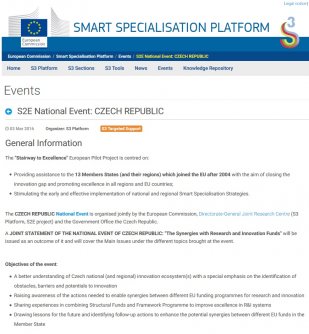 CEITEC director will be a speaker at the EC National Event