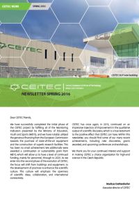 Newsletter spring 2016