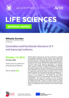 Life Sciences Seminar Series