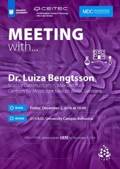 Meeting with Dr. Luiza Bengtsson